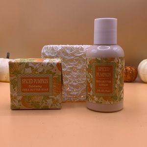 3pc Spiced Pumpkin Lotion and soap gift set